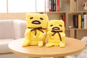 【独+】呆萌蛋黄君卷毯大小两个尺寸