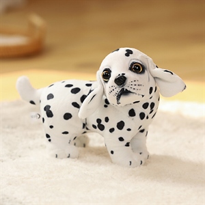 仿真名犬公仔