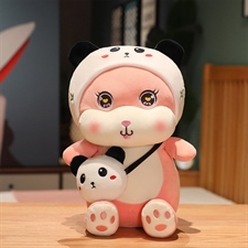 熊宝宝工艺品 萌兔变身公仔