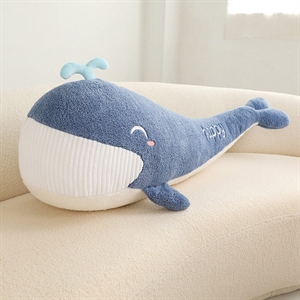 治愈系大牙鲸鱼安抚抱枕,毛绒玩具动物类毛绒,拉芙尼-Lovely