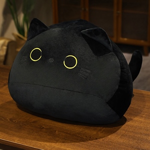 日系团子猫抱枕