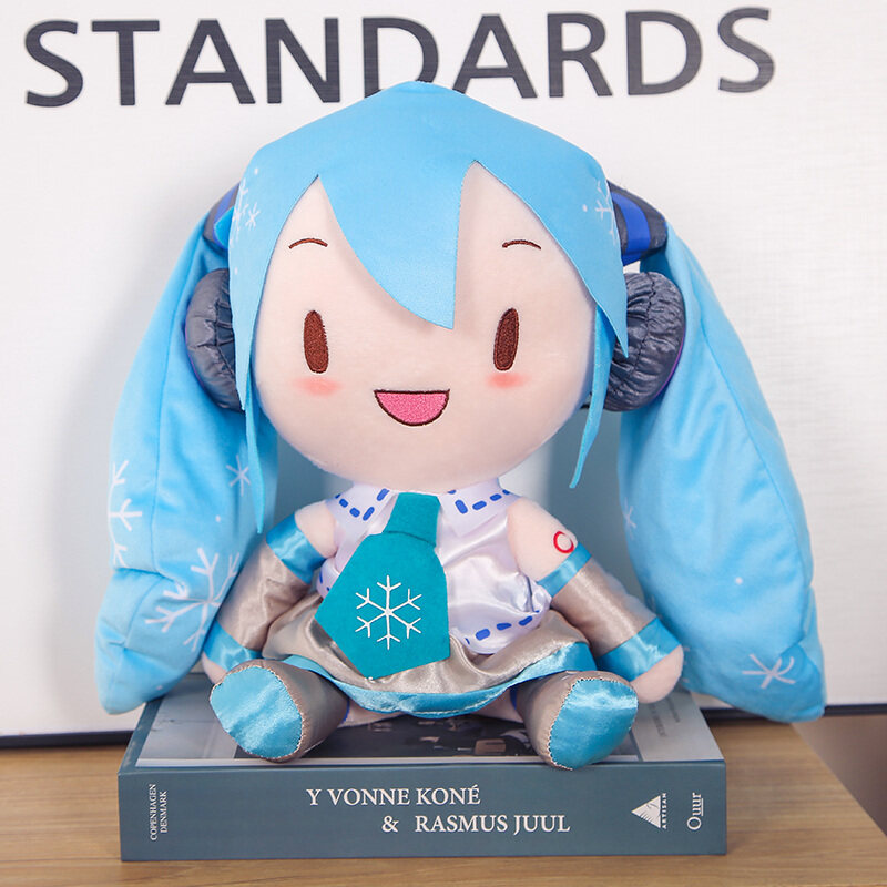 雪花初音公仔，爱唯宝贝玩具