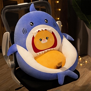 鲨蜂龟蜜鲨猫鲨狗蒲团坐垫