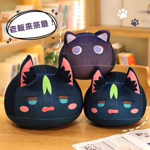 散兵猫抱枕