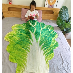 白菜小趴菜毯子