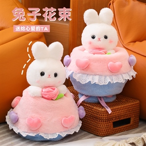 抖音同款兔子花束