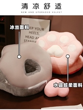 喜之宝玩具 DS-00046冰丝猫爪午睡枕