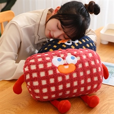 漫有趣毛绒玩具 小怪兽暖手