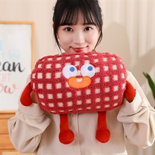 漫有趣毛绒玩具 小怪兽暖手