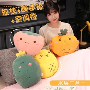 水果三合一灰兔子