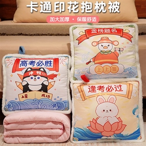 卡通印花抱枕被