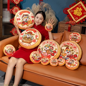 【年货】黄金发财蛇圆抱枕