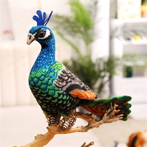 仿真鹦鹉孔雀