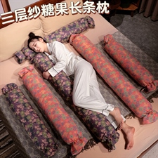 三层纱糖果长条枕,毛绒玩具综合类毛绒,淘喜宝玩具礼品