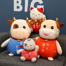 陈小沫 幸福招财猫祈愿招财牛+视频